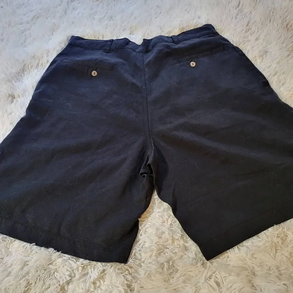Weekendz off Men Black tencel shorts 32x9